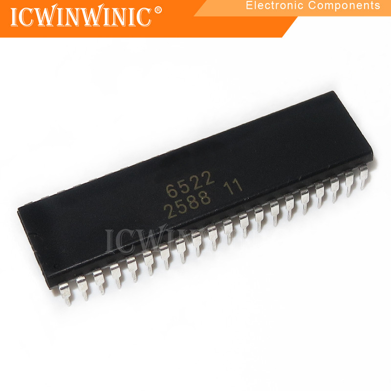 5 ชิ้น MOS6522 6522 DIP-40 วงจรรวม IC