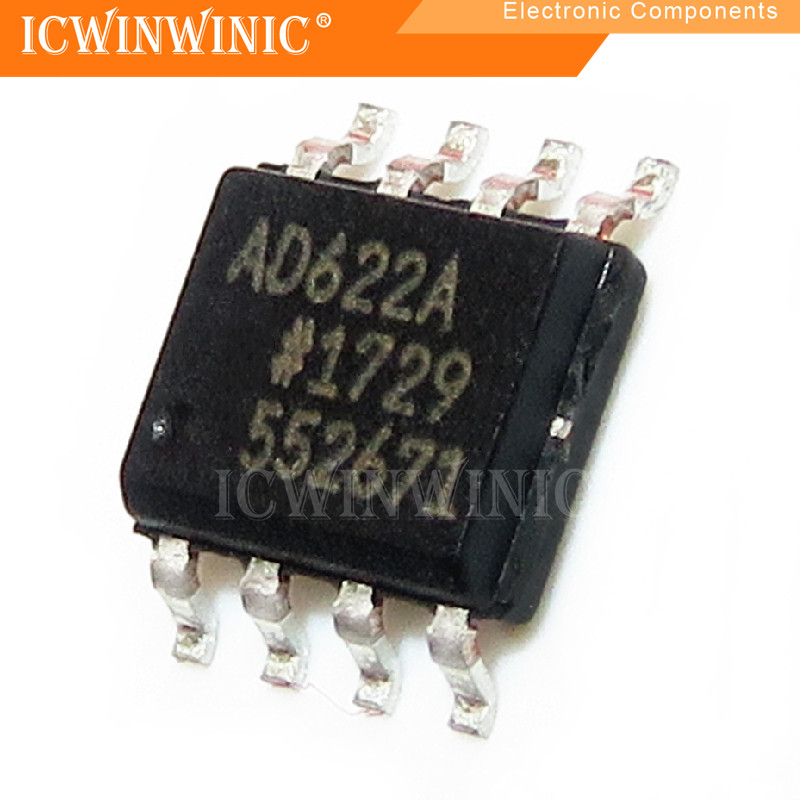 5 ชิ้น AD622ARZ AD622AR AD622 SOP-8 IC วงจรรวม