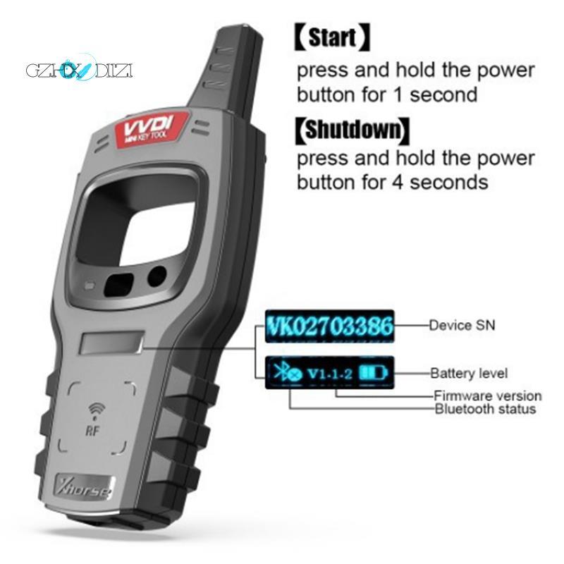 GzhxdiiziXhorse VVDI รถ Remote Key Programmer Clone Transponder รุ่น 96bit 48-Clone Key Programmer เ
