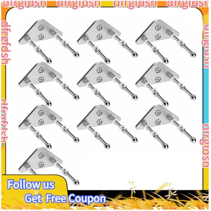 D&Fสเก็ตบอร์ด Wall Mount Hanger 10-Pack สําหรับผู้ถือจอแสดงผล Deck Storage