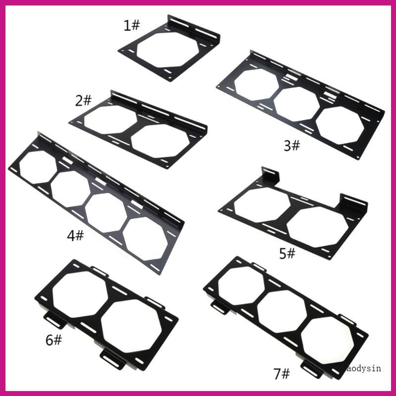 (ส่วนลดสูง)aodysin.th Fan Bracket Water Cooling Fan Holder External Computer for Case Heatsink Gadge