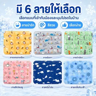 สัตว์เลี้ยง PETWELL ที่นอนเจลเย็น สำหรับสัตว์เลี้ยง เบาะนอนสุนัข แผ่นเจลเย็นแมวสุนัข ที่นอนแม