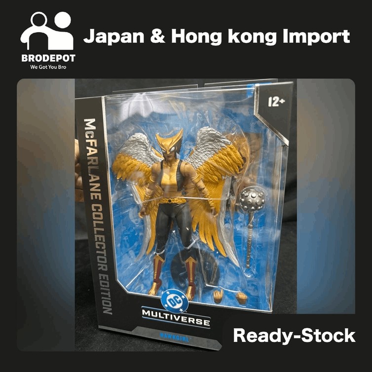 [Ready stock] McFarlane DC MCFARLANE COLLECTOR EDITION 7IN WV15 #63 HAWKGIRL (KENDRA SAUNDERS)