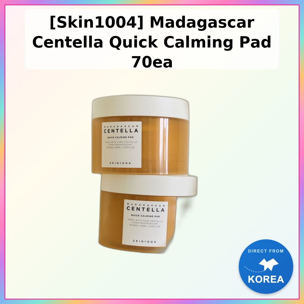 [Skin1004] Madagascar Centella Quick Calming Pad 70ea / Korean Toner Pad / Quick Skin Relief โดย JNJ