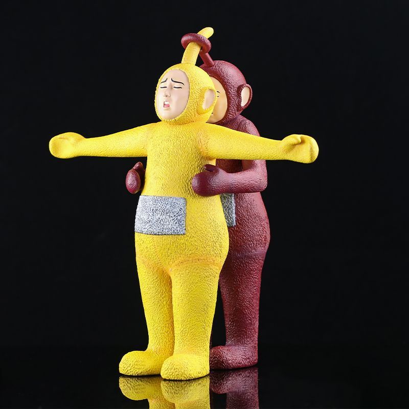 Teletubbies Lala po Xiaohuang Xiaohong รูป Titanic Model เครื่องประดับ สินค้า