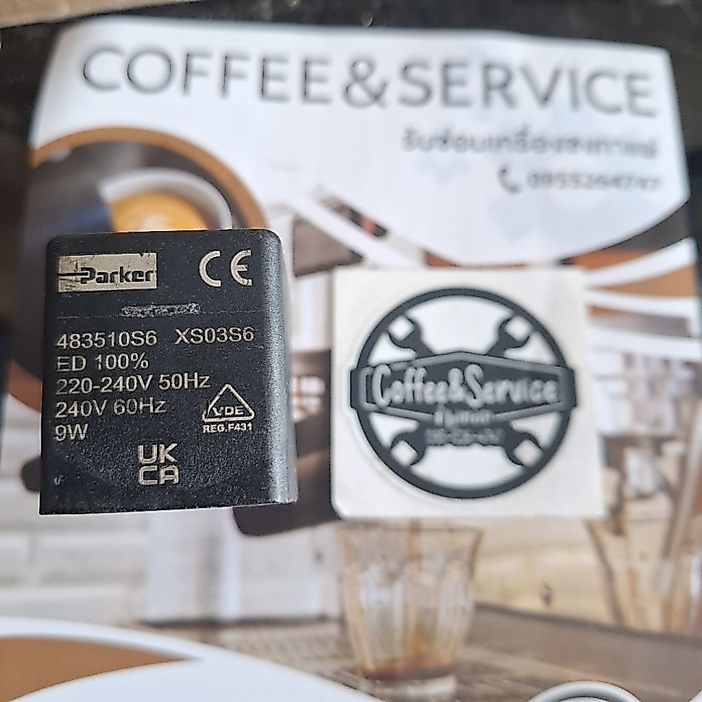 โซลินอย parker 220V อะไหล่เครื่องชงกาแฟ