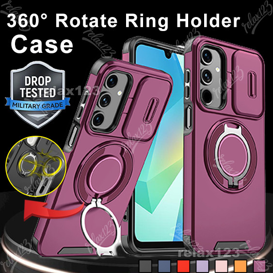 สําหรับSamsung A16 A26 A36 A56 A06 สไลด์กล้องเลนส์ป้องกันเคสโทรศัพท์สําหรับSamsung Galaxy A56 A26 A3
