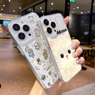 🌼KingMall🌼 เคสมือถือซัมซุงลายหวานอวกาศพรีเมียมกันตกบางเบา SAMSUNG A15 A14 A13 A05 A23 A16 A06 A55 A54 A50 A30S