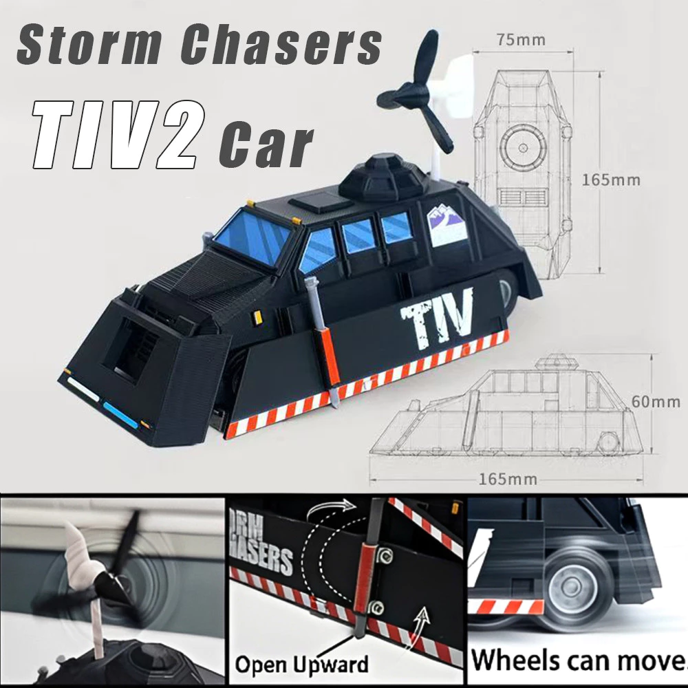 Delta Force Game TIV2 Storm Chasers ยานพาหนะ 3D พิมพ์ DIY ประกอบของเล่นสะสม