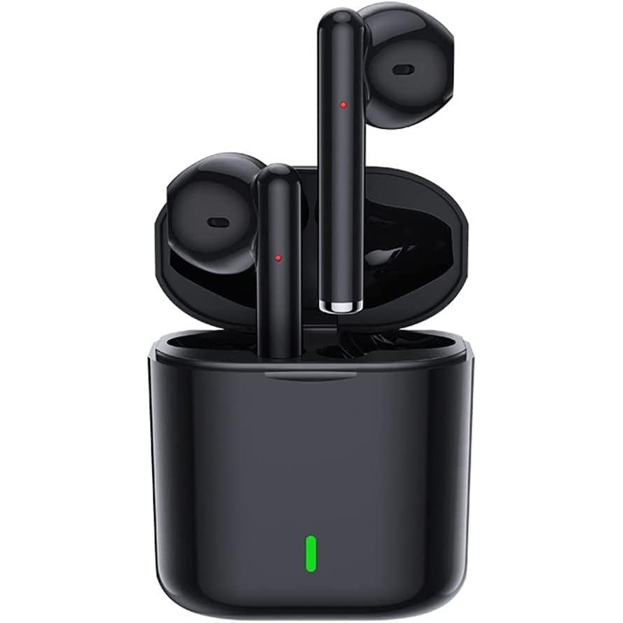 หูฟังไร้สาย,หูฟังบลูทูธ 5.3 Noise Cancelling Air Buds Pods 3D สเตอริโอหู pods ฟังชนิดใส่ในไมโครโฟนใน