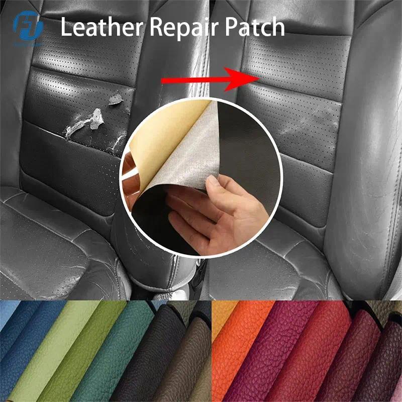 Self Adhesive Leather Repair Patches Adhesive Leather for Sofa Chair Car Seat Repair Waterproof Leat