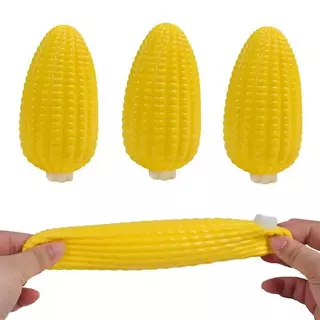 สินค้าใหม่! ของเล่นบีบสกุชชี่ รูปข้าวโพด Squishy Corn Toy บรรเทาความเครียด