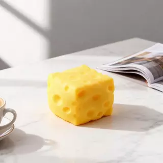 สินค้าใหม่! Cheese Squishy ของเล่นคลาย สี่เหลี่ยม Cheese ของเล่น ของเล่นสําหรับความเครียดและความวิตกกังวลบรรเทา