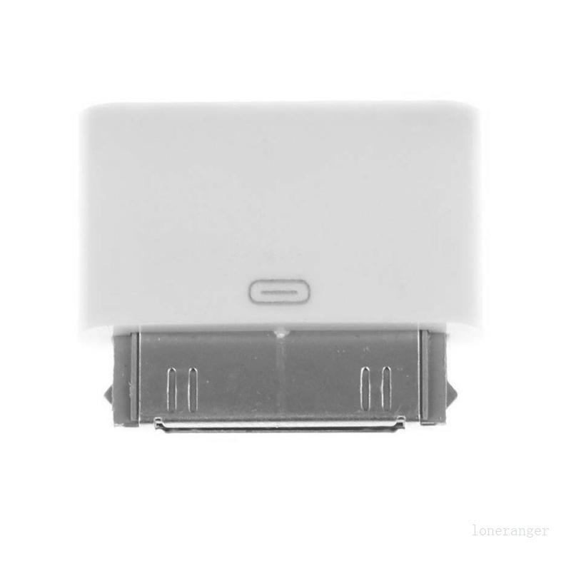 Loner for to 30-Pin Adapter 8-Pin Female to 30-Pin Male Charging Sync Conver