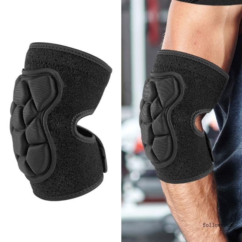 Fol Elbow Support Thicken Elbow Guard Roller Skating Elbow Brace สําหรับยิมสปอร์ต
