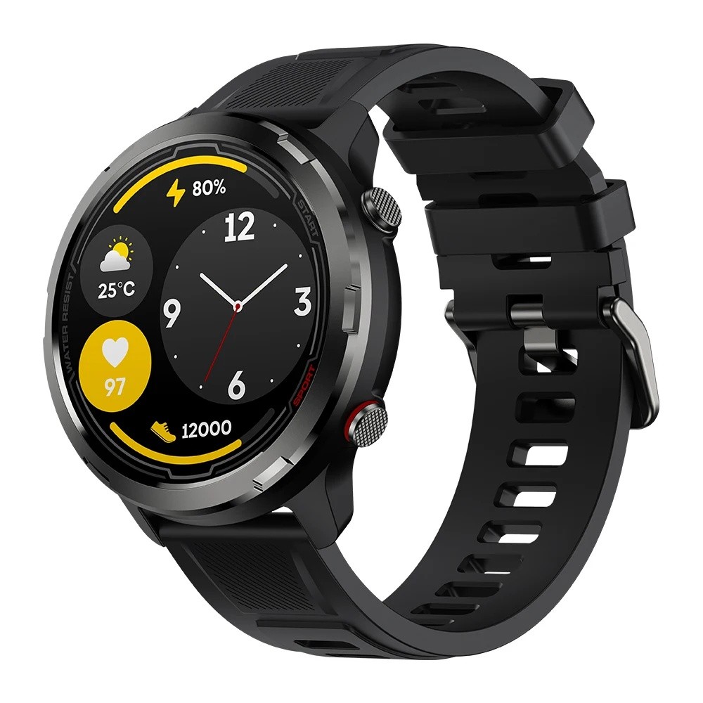 กีฬากลางแจ้ง GPS Smartwatch กันน้ํา Heart Rate เครื่องวัดความดันโลหิต Fitness Tracker Smartwatch*&*&