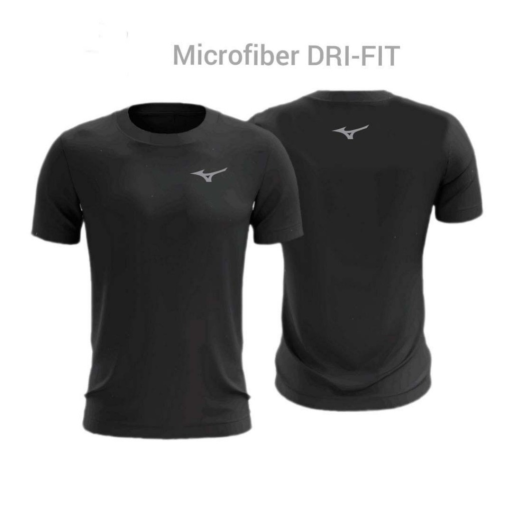 เสื้อยืดกีฬาแห้งเร็ว Mizuno Microfiber