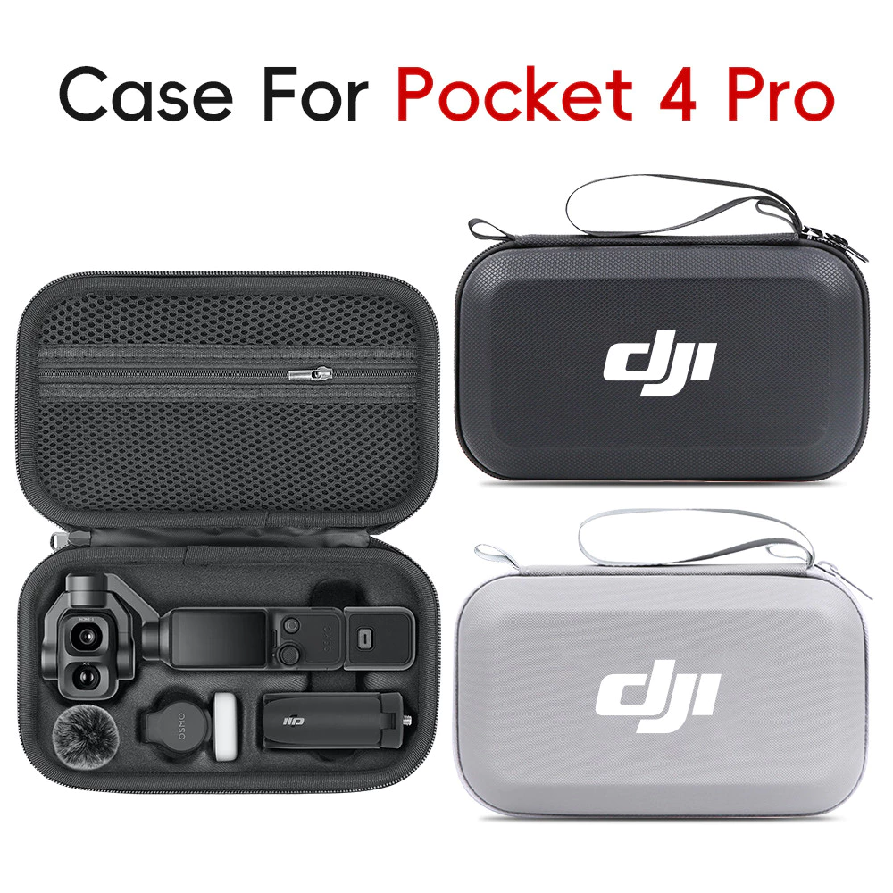 สําหรับกระเป๋าเก็บชุดอเนกประสงค์ DJI OSMO Pocket 4P, มือในกระเป๋าสําหรับไหล่และกระเป๋าสะพายข้าง, อุปกรณ์เสริมกล้องกีฬา Pocket 4 Pro