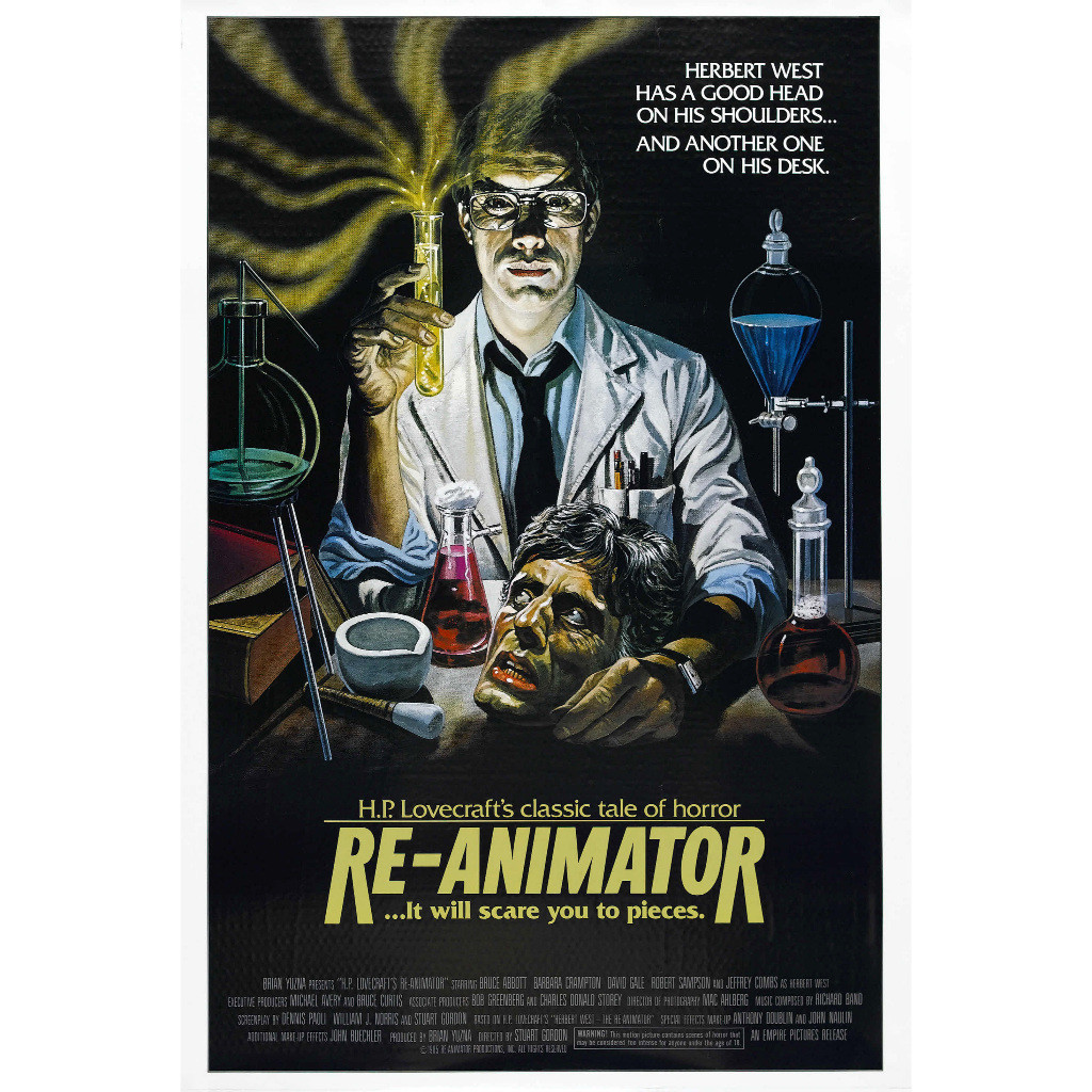 [En]4K UHD 1080P ภาพยนตร์ Blu-ray HD บลูเรย์ Re-Animator