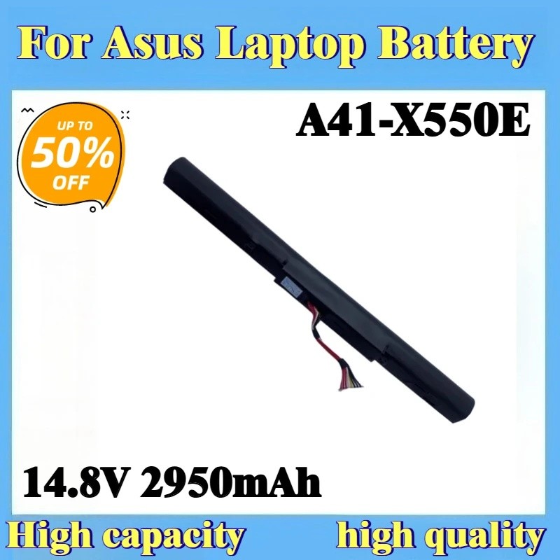 สําหรับ Asus K751L P750LB A550D K550E X751MA X751L R752L X751MD F450E R752MA F450C แบตเตอรี่แล็ปท็อป
