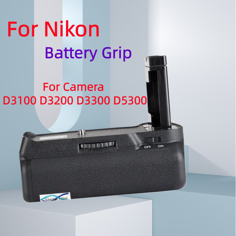 MB-D3100 แบตเตอรี่แนวตั้ง Grip หรือ + 2PCS EN-EL14 แบตเตอรี่สําหรับกล้อง Nikon D5300 D3100 D3200 D33