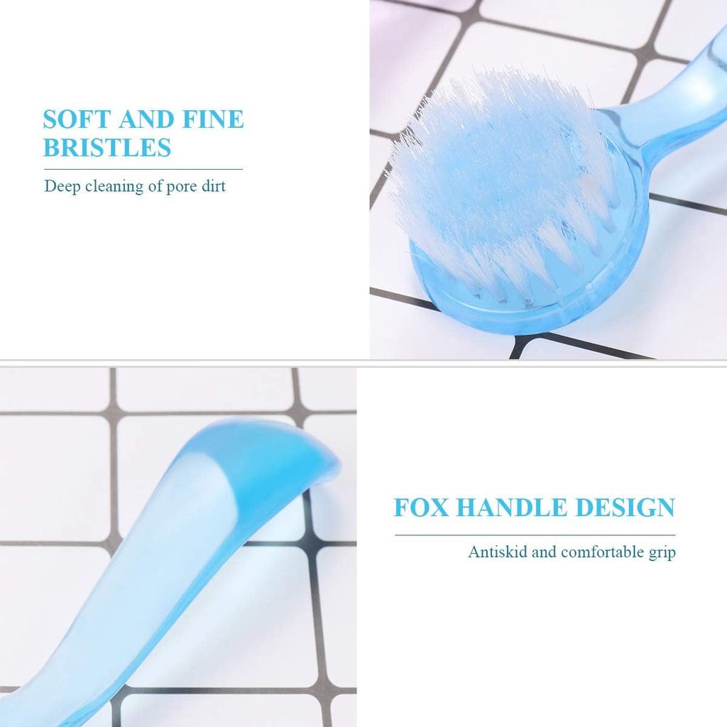 ARTIBETTER Facial Scrubber Exfoliating Face Brush Set พร้อมหมวก 8 ชิ้น Manual Face Brush สําหรับทําค