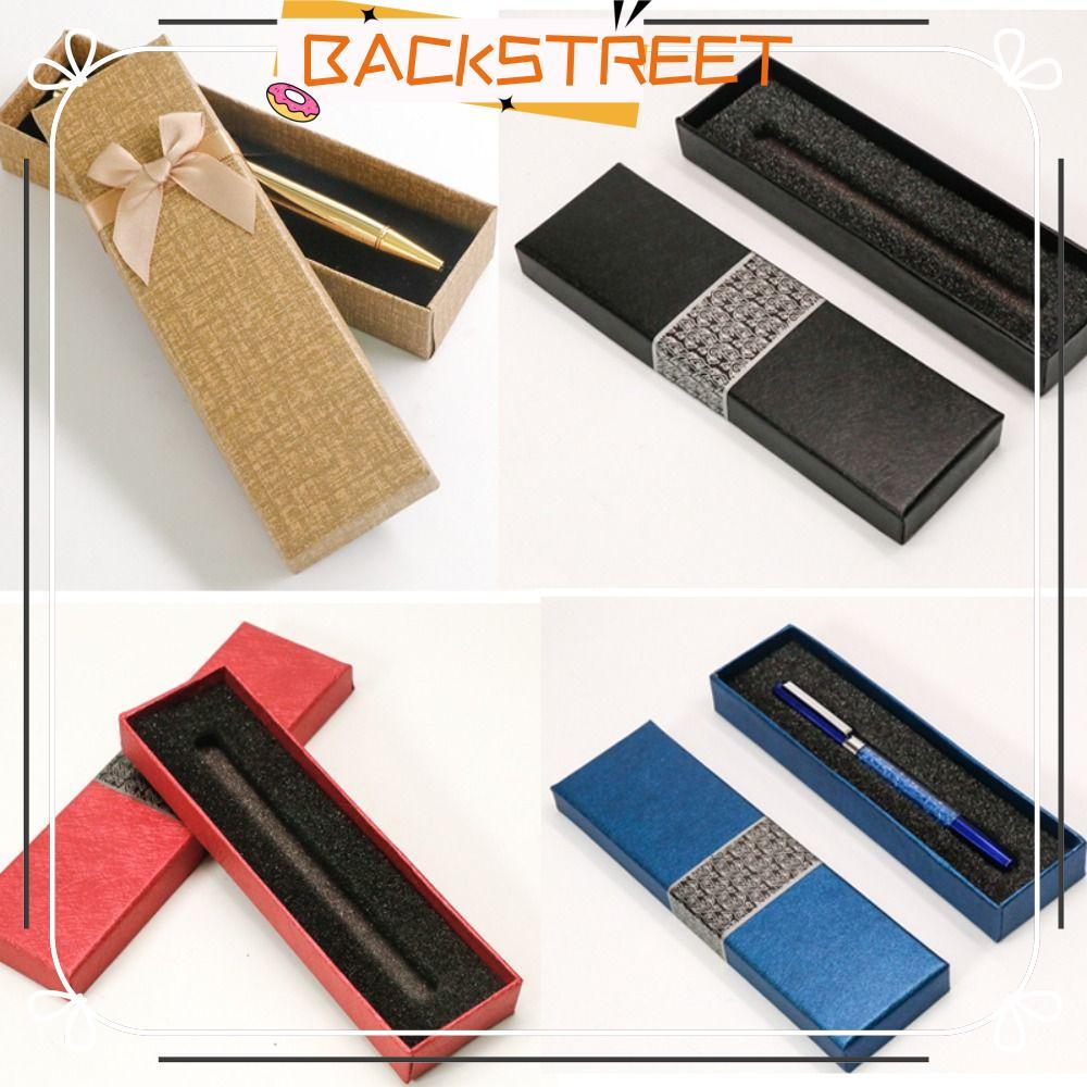 BACKSTAGEMENT Pen Box วัสดุคอมโพสิต เครื่องเขียน Fountain Pen Box, Paper Signature Pen