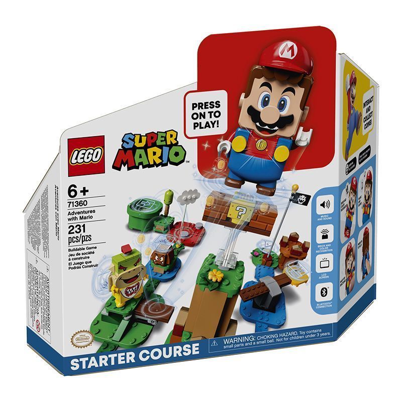 [รับประกัน ]/บล็อกตัวต่อ Super Mario Series 71360 Adventure Set ของเล่นเด็ก