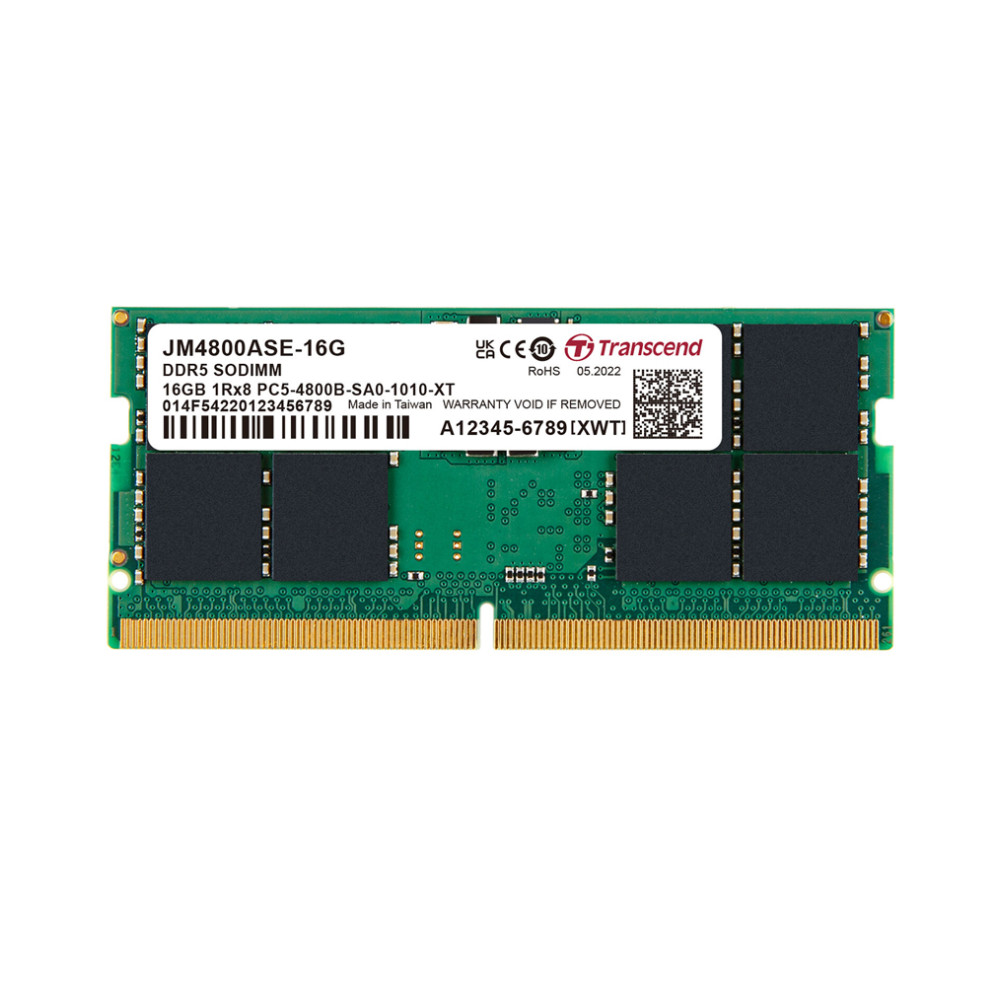 [Free Gift] สำหรับแถมเท่านั้น TRANSCEND RAM JM4800ASE 16GB DDR5 4800