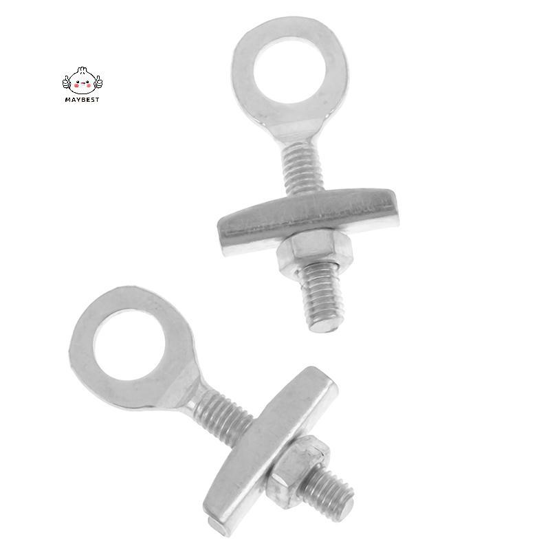 {maybest} 2PCS Fixed Gear โซ่จักรยานปรับ Boltmuting Bike Chain Tensioner Bolts {TH}