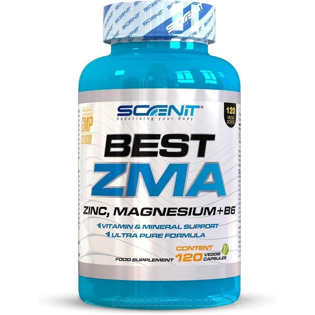 ZMA-ZMA แมกนีเซียมสังกะสีวิตามิน B6-ที่ดีที่สุด ZMA-120 แคปซูลมังสวิรัติ แคปซูล-สังกะสี Diglycine แล