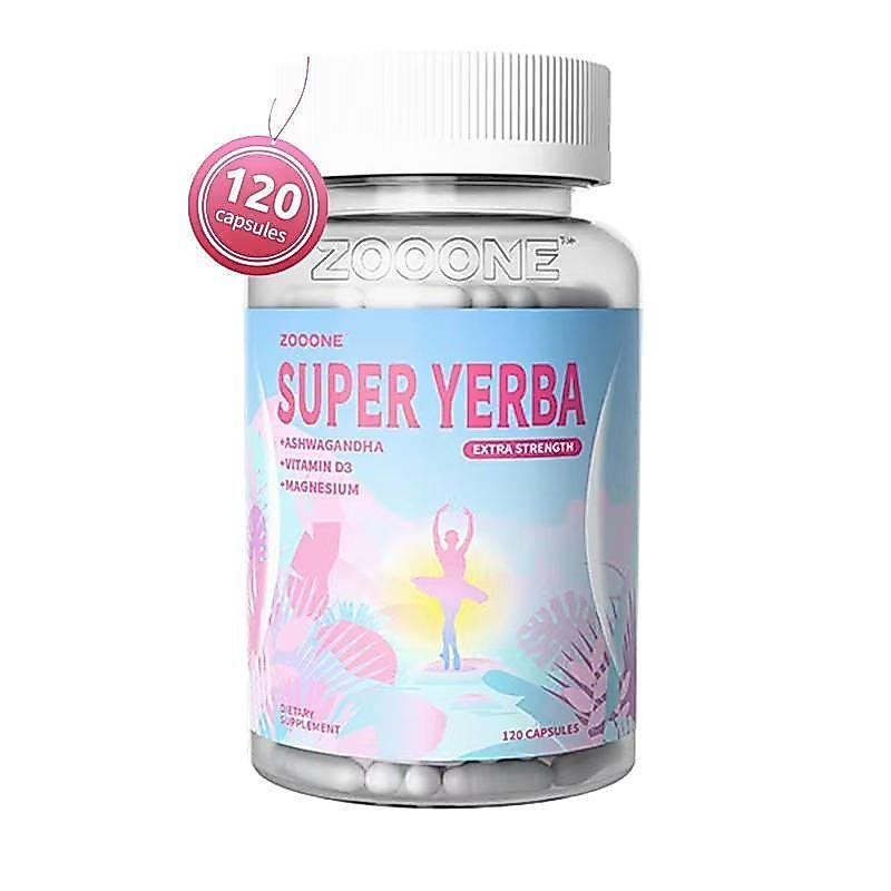 ZOOONE-Yerba mate tea erblend ผลิตภัณฑ์เสริมอาหาร |120 แคปซูล 2HEY