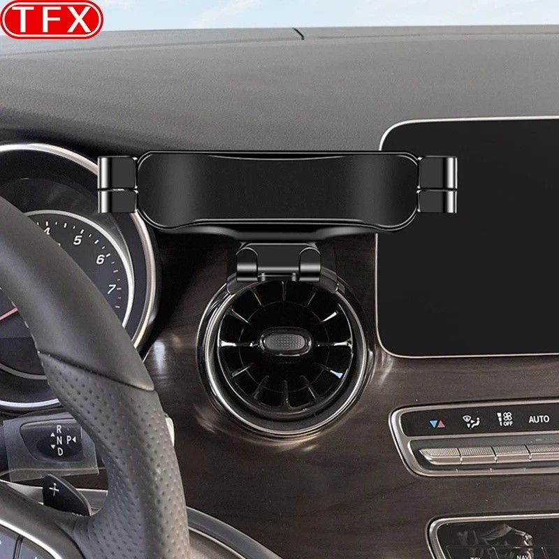 สําหรับ aodi A4LA5A6LA3Q5LS4Q3Q2Q7Q8 2017-2025 รถผู้ถือโทรศัพท์มือถือ Air Vent Mount Gravity Bracket