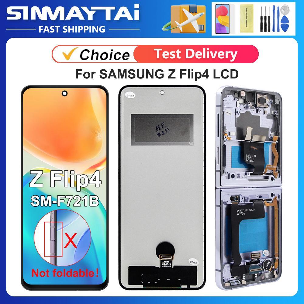 ทดสอบ Z Flip4 5G SM-F721B F721N F721U F7210 สําหรับ Samsung สําหรับ Z Flip 4 จอแสดงผล LCD Touch Scre