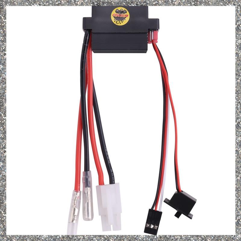 [feidan33.ph] Rc ESC 320A 6-12V ตัวควบคุมความเร็ว ESC Brushed พร้อม 2A BEC สําหรับ RC Boat U6L5