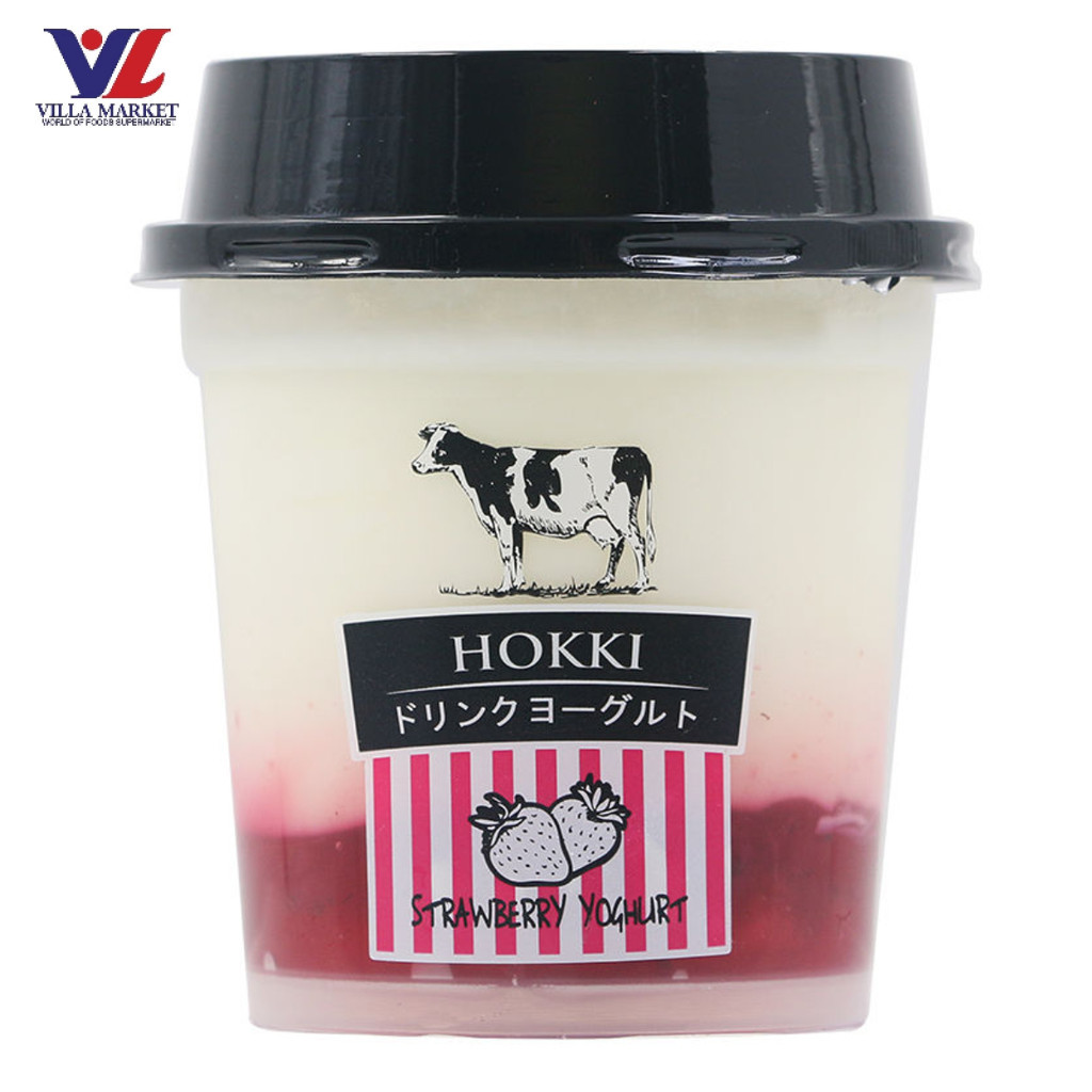 [สินค้าส่งด่วน] [7531] Hokki Strawberry Yoghurt 150G ฮอกกิ โยเกิร์ตรสสตรอเบอร์รี่