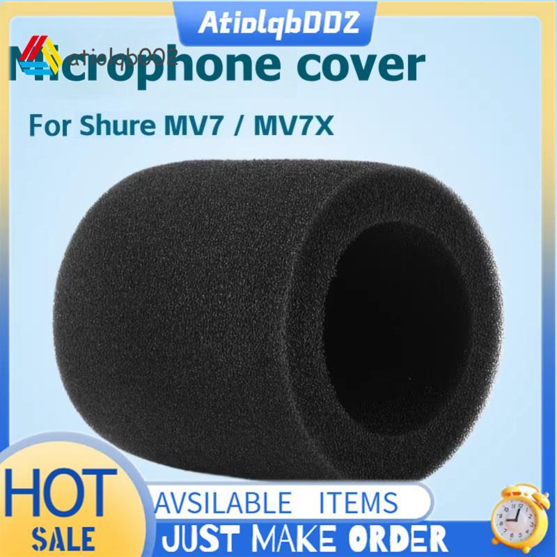 กระจกฟองน้ําโฟม Mic Shield สําหรับ MV7/MV7X ไมโครโฟน-ฝาครอบกระจก-กรองอะไหล่