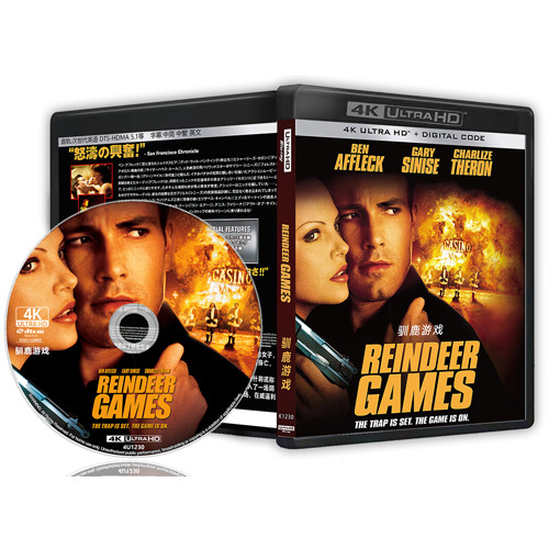[ภาษาอังกฤษ] Blu-ray HD Movie 4K UHD 1080P Reindeer Games