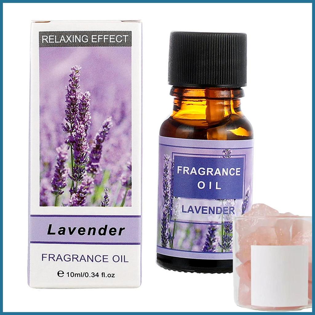 น้ํามันสําหรับความชื้น Pure Rose Lavender Lemon Plant Fragrance Massage 10ml Humidifier Oil Pure Pla