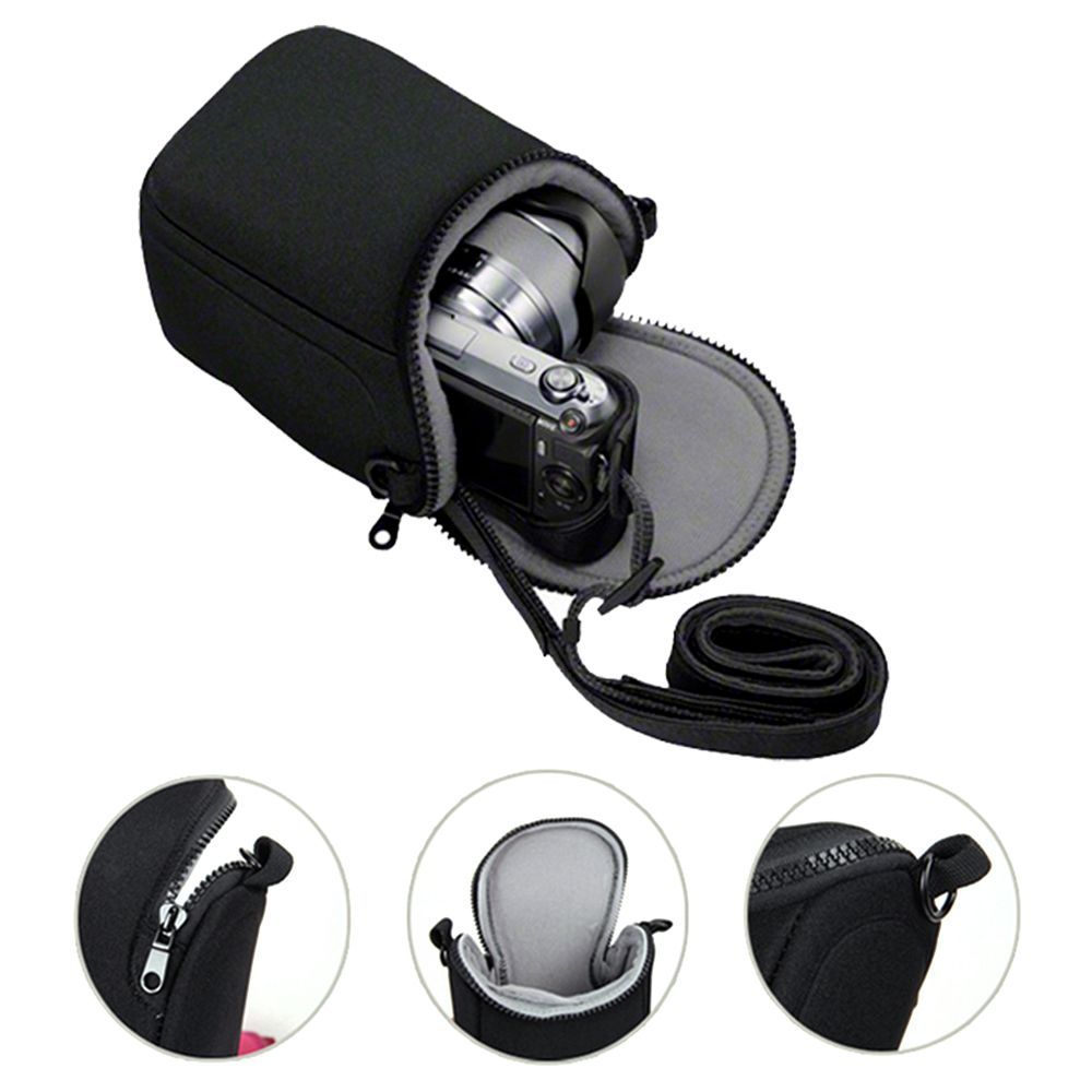 เหมาะสําหรับ Canon SX170 SX500 SX510 SX520 SX530 SX540 กระเป๋ากล้องไหล่ป้องกันกรณี