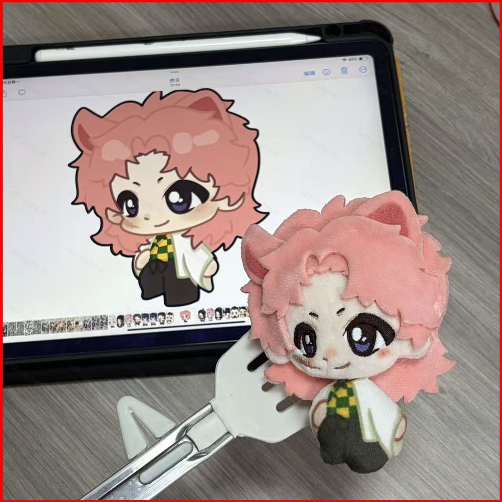 Demon Slayer Hashibira Inosuke Tsugikuni Yoriichi Plushie Anime Merch ตุ๊กตาน่ารักกระเป๋า Charm