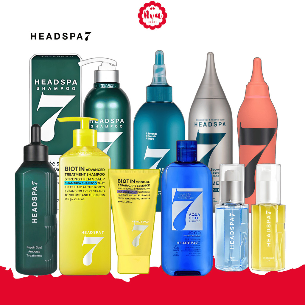 Headspa 7 All in one Premium Shampoo / Treatment แชมพู / ทรีทเม้นท์