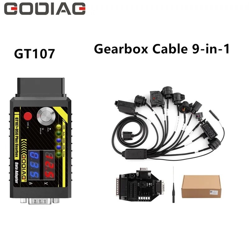 ขายร้อน GODIAG ECU GPT Boot /G-V ECU Cable/Gearbox Cable 7-in-1/Gearbox Cable 9-in-1+GT107+ DSG Plus