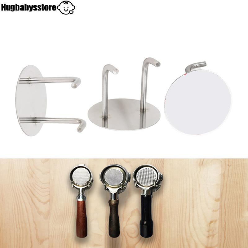 [Hugbabys-t] Self-adhesive Coffee Bottomless Portafilter Wall Ra 51mm/53mm/54mm/58mm Coffee Bottom F