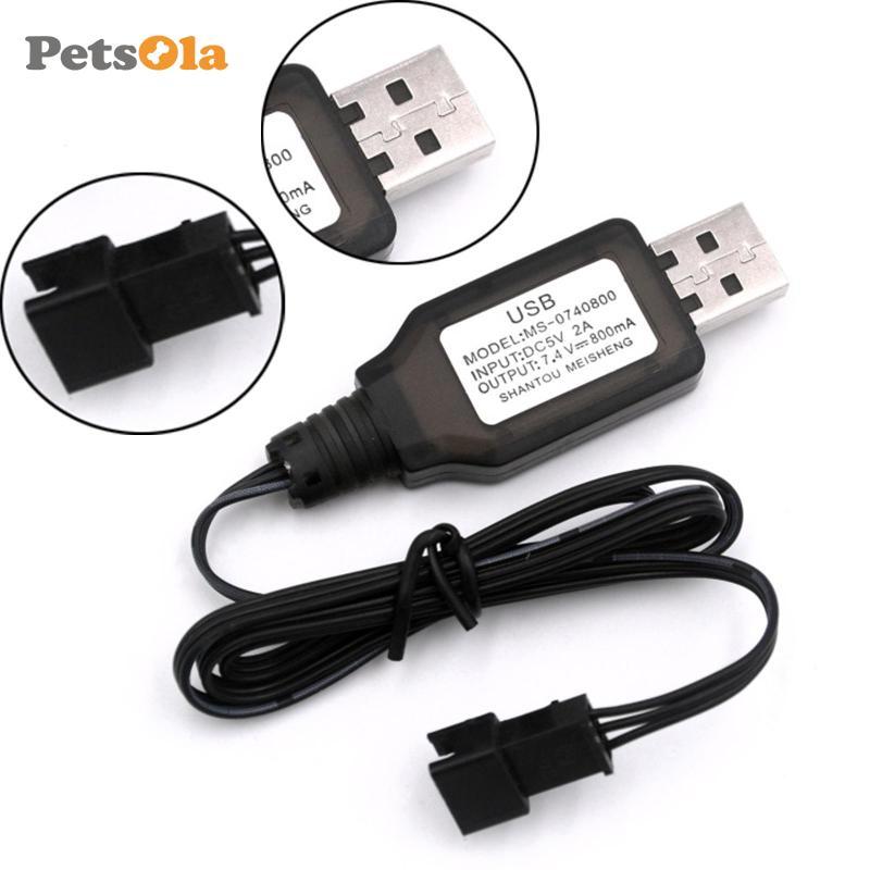 [PETSOLA] สายชาร์จ USB RC Car Charger สายชาร์จ USB สําหรับ 1/12 RC Car MN168