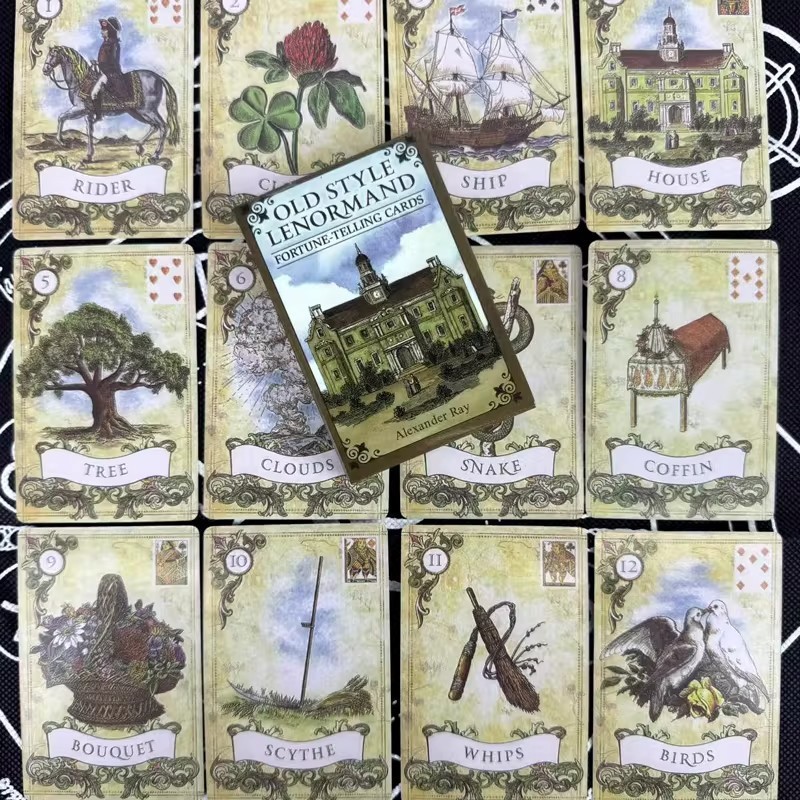 [คลังสินค้าพร้อม] Old-fashioned Renault Style Old Style Ready Stock การ์ดเกมกระดานภาษาอังกฤษครบชุดพร