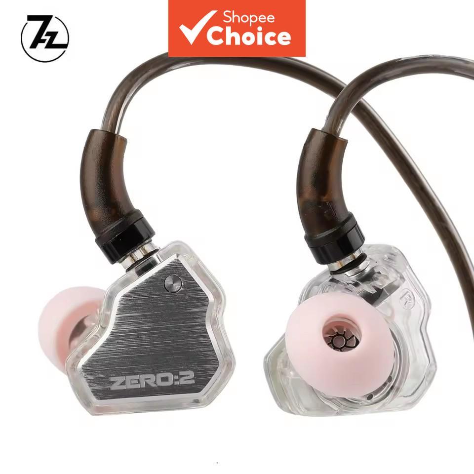 7HZ ZERO 2 ZERO II หูฟังมีสาย อินเอียร์เกมมิ่ง-ออกกําลังกาย คุณภาพสูงเสียงดี