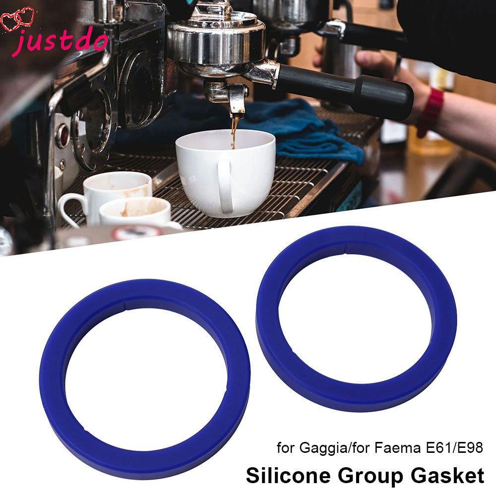 JUSTODO 1 ชิ้นซิลิโคนกลุ่มปะเก็น, 8.5 มิลลิเมตร E61 Group Head Seal Kit, Leakproof O-Ring ปะเก็น Cof