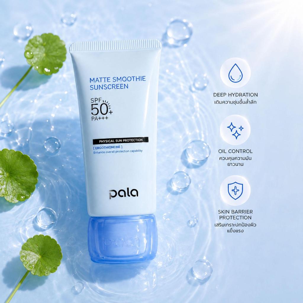 بالا واقي شمس مطفي القوام SPF50+ PA+++ مرطّب ـ 40 مل — صورة 5