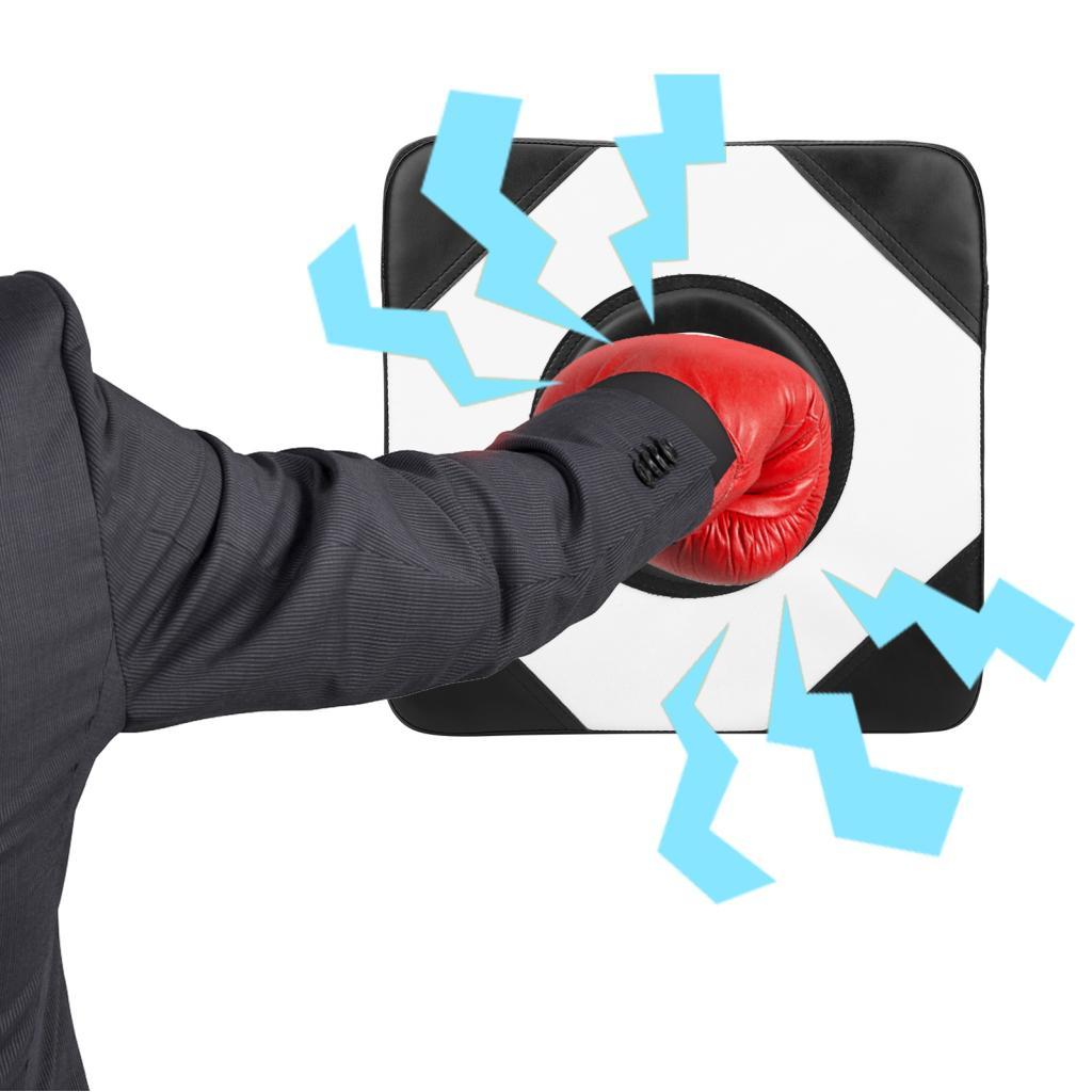 PU Wall Punch Boxing Bag โฟกัสเป้าหมายการต่อสู้ Pad Training สำหรับ Sanda Taekwondo